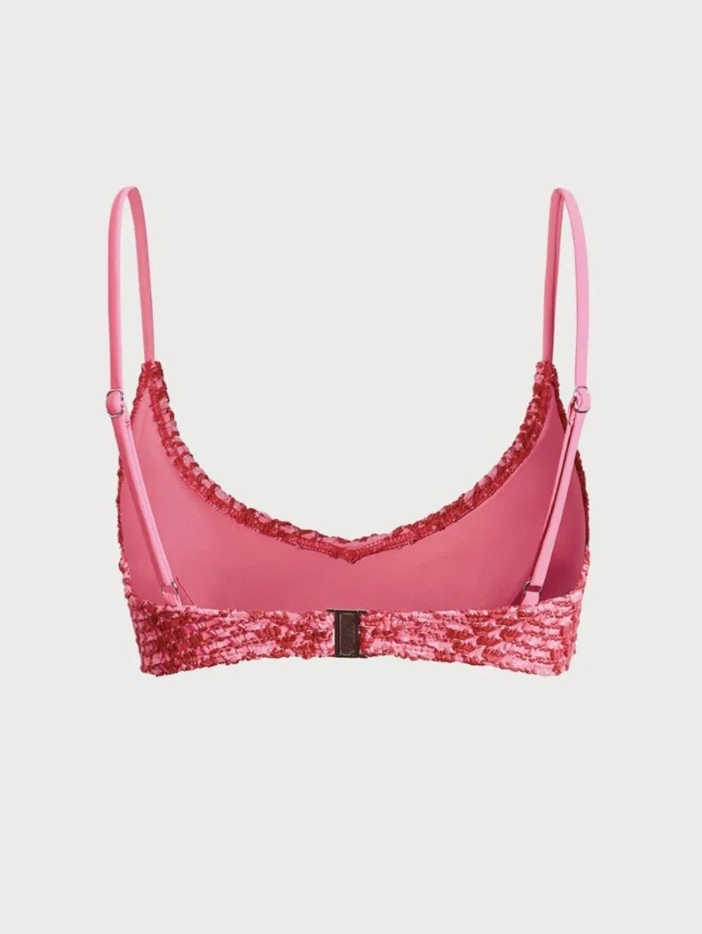 NWT Berlook Red Crochet Bikini Matching Bikini Set
